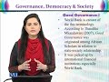 PAD603 Governance, Democracy and Society Lecture No 72