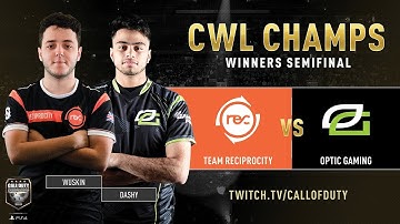 Team Reciprocity vs Optic Gaming | CWL Champs 2019 | Day 4