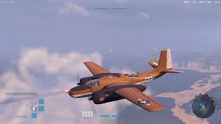 World of warplanes A 26B game play 20230816 aggressive attack