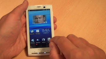 Sony Ericsson Xperia X10 - The on-screen keyboard and dialing