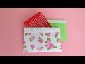 Origami card holder instructions 折り紙のカードケース 簡単な折り方