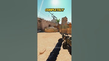 B SITE LURK SMOKE ON DUST 2 #shorts #cs2