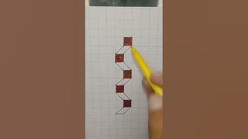 How to draw 3d Animation blocks||😍||#3danimation #3d #youtube #shorts #youtubeshorts #shortsfeed #yt