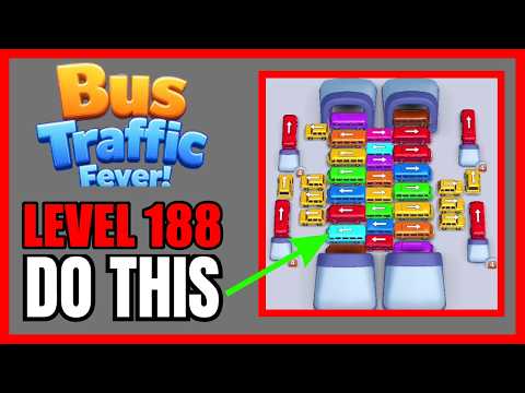 Bus Traffic Fever Level 188 Answer & Walkthrough Solution