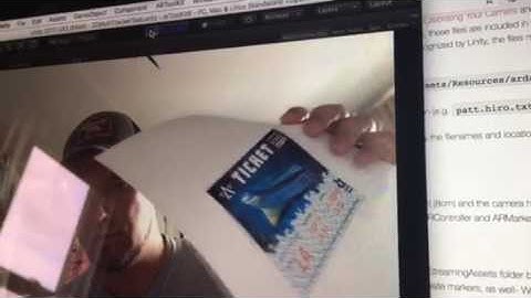 Artoolkit rendering unusual