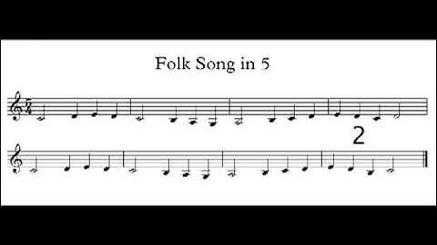 Time Signatures: 5/4