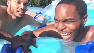 Waterfort Wave Pool Fart Spray Prank