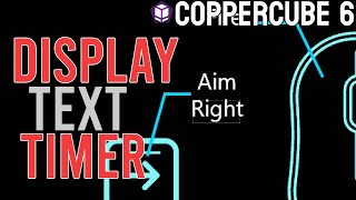 How To Make Text On A Timer | CopperCube 6 Tutorial