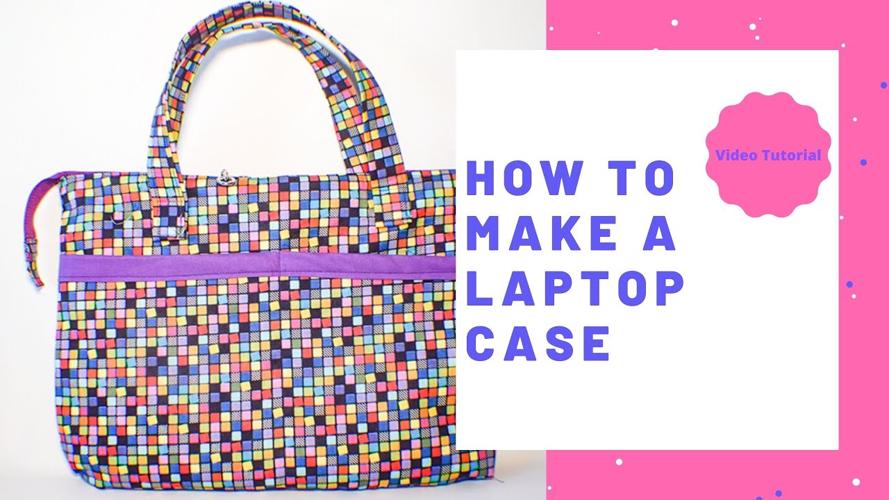 How to Make a Laptop Case - YouTube