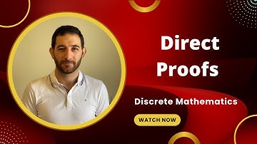 Direct Proofs (Discrete Math)