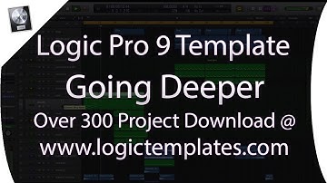 Logic Pro 9 Deep House Project - Going Deeper By Egas www.logictemplates.com