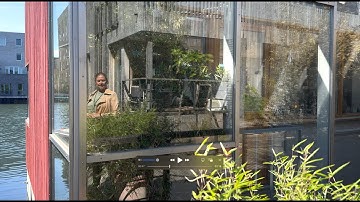 Wij bouwden onze duurzame woonboot zelf