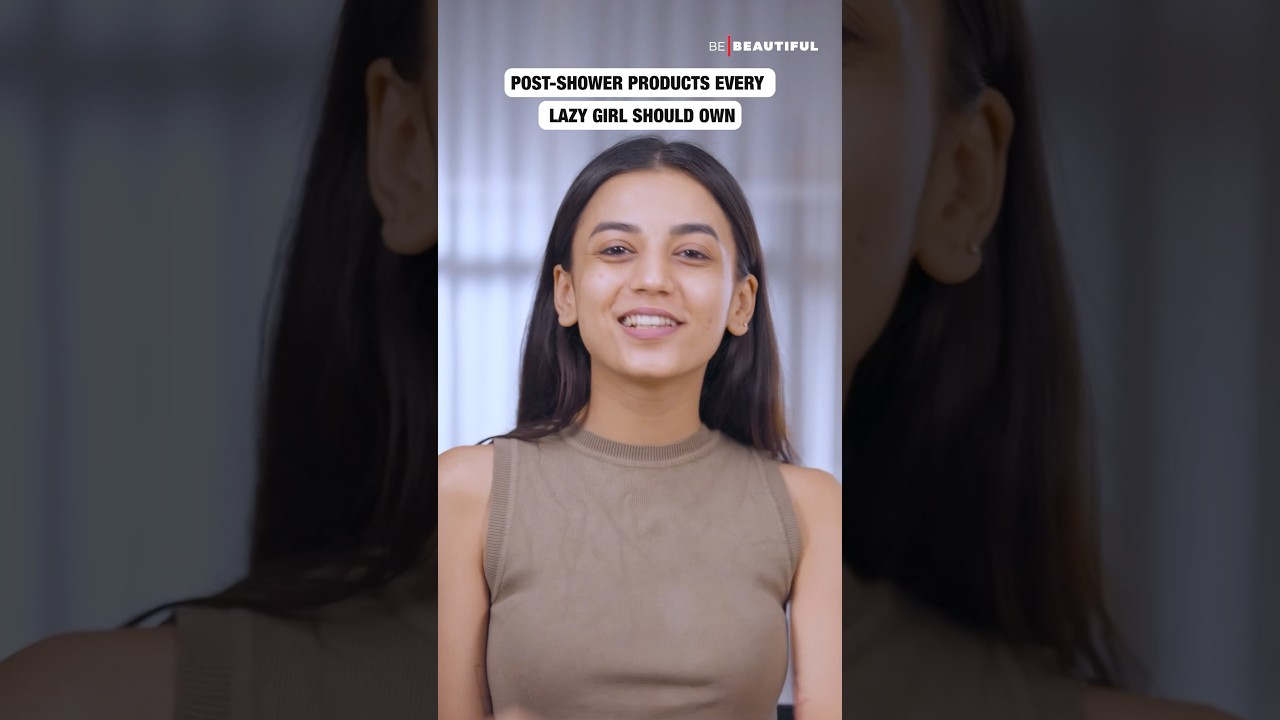 My “Lazy Girl” Skincare Routine | Post Shower Skincare Routine | Be Beautiful #shorts