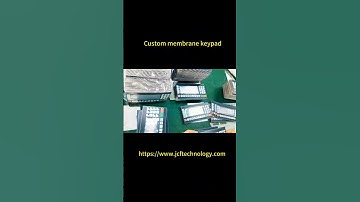 Why do membrane switch keypads have transparent windows?#membraneswitch #membranekeypad