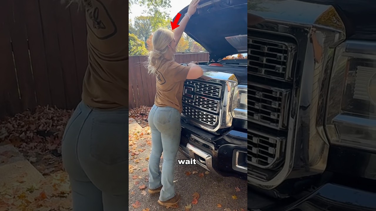 This girl is secretly an insanely good mechanic!