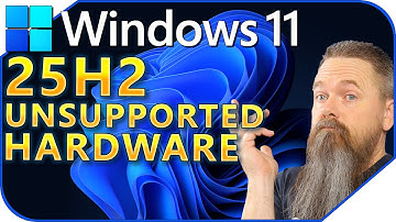 Ontgrendel Windows 11 25H2 op niet-ondersteunde hardware!