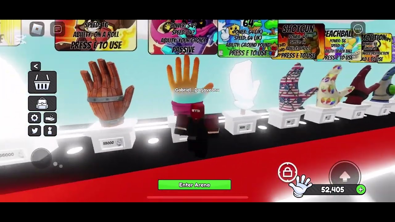 How to get Barrel glove on Slap battles - YouTube