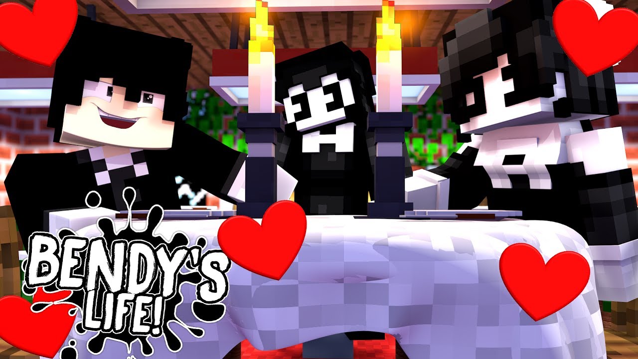 Minecraft Series BENDY'S LIFE ALICE ANGEL SNEAKS AROUND WITH HER EX BEHIND BENDYS BACK!!!- Baby Leah