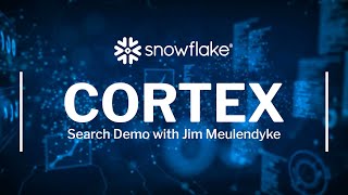 Snowflake Cortex Search Demo