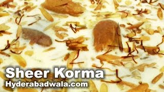 Hyderabadi Sheer Khorma Recipe Video - Hindi/Urdu version