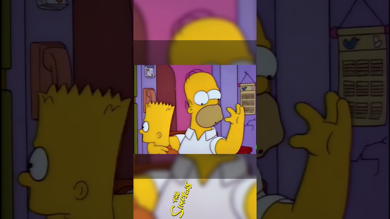 Homer being a Good Dad😭