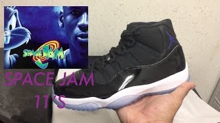 EARLY UNBOXING OF THE JORDAN 11 SPACE JAM!!!...NOT GOING TO RESELL?