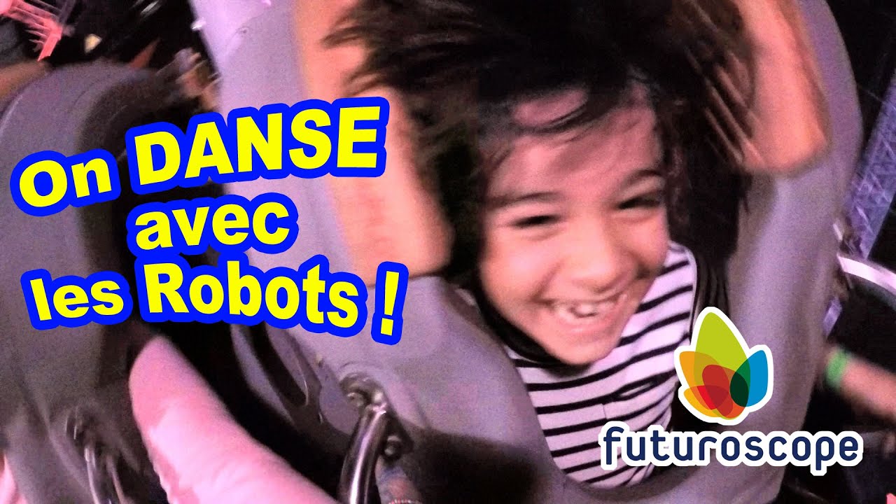 DANSE FUN avec LES ROBOTS au PARC du FUTUROSCOPE !