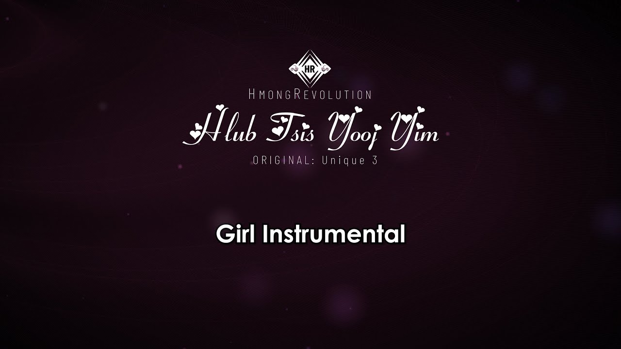 Hlub tsis yooj yim Girl Instrumental
