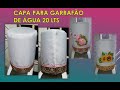 CAPA DE TECIDO PARA GARRAFÃO DE ÁGUA 20 LITROS