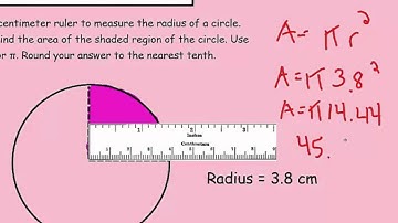 Math 7: 9-2: Area of a Circle