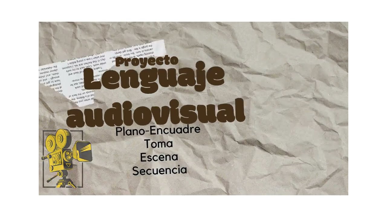Encuadre Plano Toma Escena Secuencia