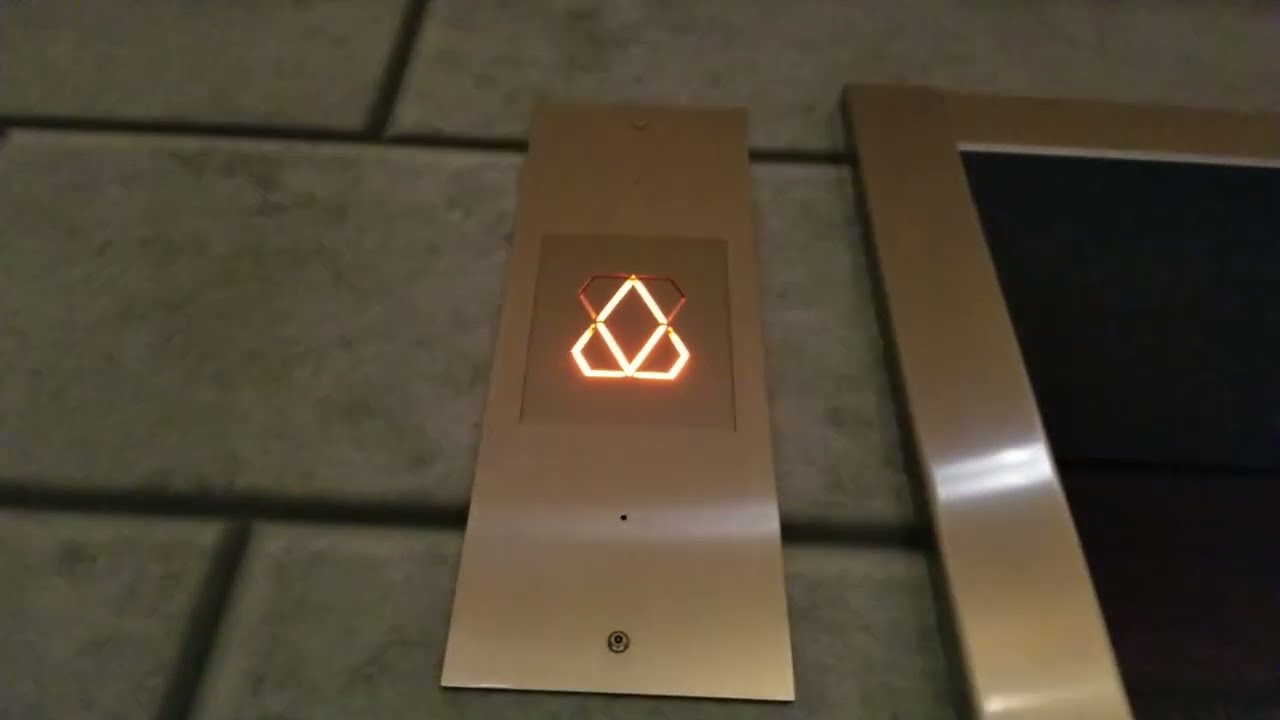 Magical 2017 KONE EcoDisc Center Elevator @ LEGOLAND Castle Hotel, Carlsbad CA