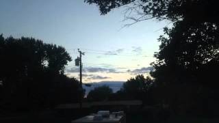 Sunset time-lapse... Cincinnati OH. 7/24/14