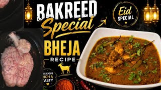 Bakreed Special Msaledaar Bheja fry Recipe 🧑‍🍳  Bheja Bnane ka Assan Tarika screenshot 1