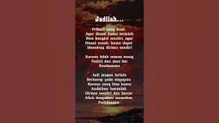 Jadilah pribadi yang kuat #shortvideo #quotes #motivasi #shorts