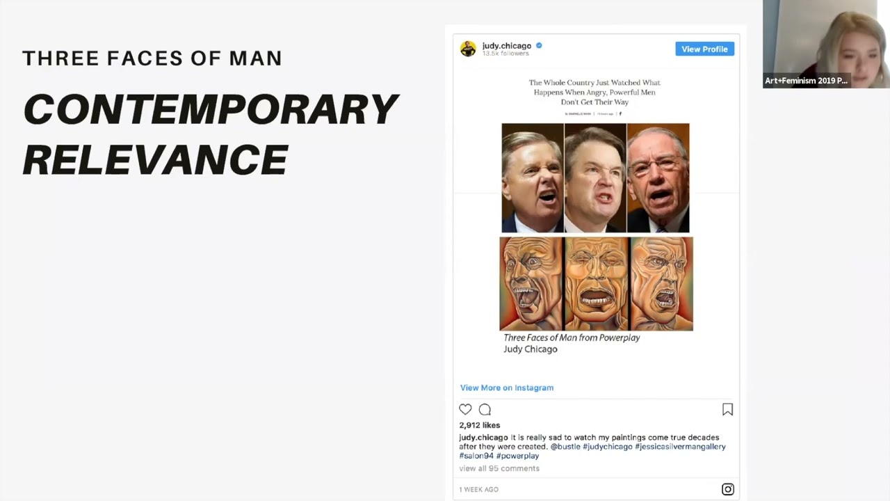 Art+Feminism Wikistorming 2019 @pennstate - Megan Wanttie