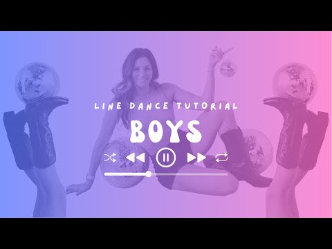 Learn "Boys" in 4 Minutes [Lizzo] Line Dance Tutorial