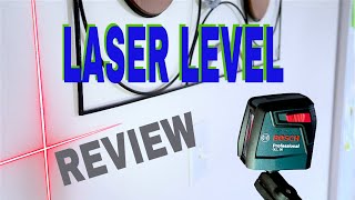 BOSCH CROSS LINE LASER LEVEL!  THE GLL 30S