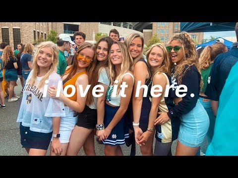 First Month at the University of Notre Dame - Moreau Reflection Video