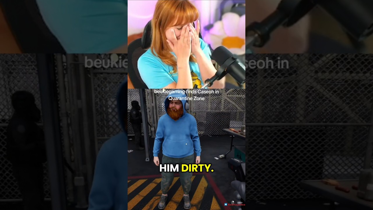 I found CaseOh in Quarantine Zone! #quarantinezone #caseoh #streamer #funnymoment #twitch