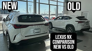 LEXUS NX COMPARISON 2021 VS 2022, ULTRA WHITE EXTERIOR 4K VIDEO