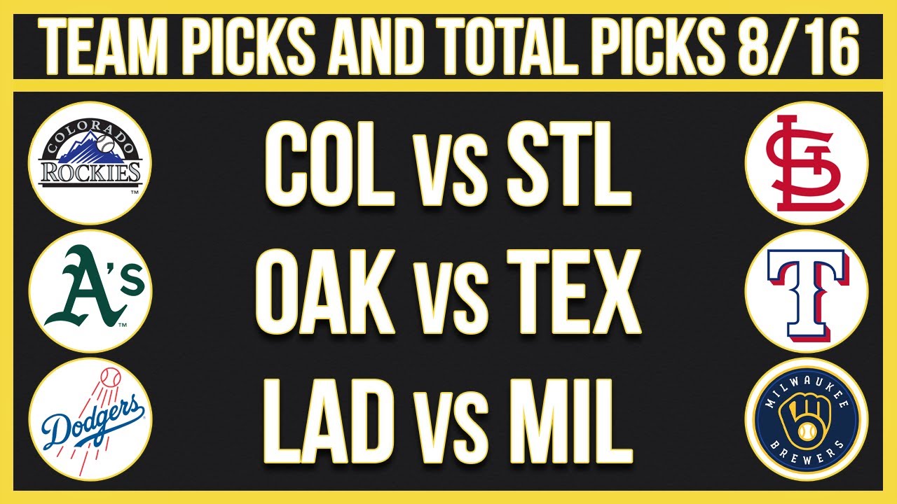 FREE MLB Picks and Predictions Today 8/16/22 Baseball MLB Betting Tips