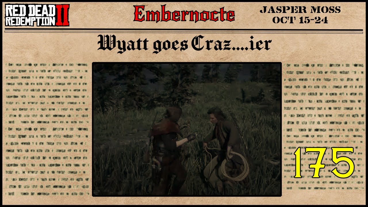 Jasper Moss Ep 175  Oct 15 24   Red Dead Roleplay