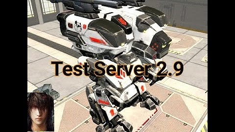 War Robots Test Server 2.9 Heavy machine guns with fury game play