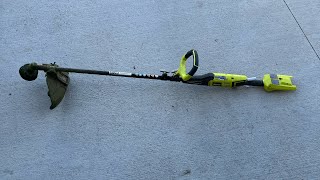 How to restring your weed eater! Ryobi! Weed eater repair and maintenance made easy! by Mechanic Ninja 51 views 12 days ago 2 minutes, 10 seconds