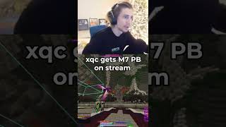 xQc plays hypixel skyblock and gets m7 pb