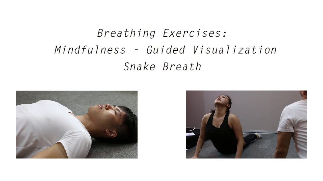 Breathing Techniques Mindfulness Guided visualisation and Snake breath