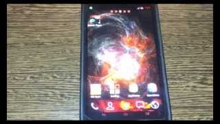 Orange Flame GO theme