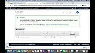 IAM : Create AWS User Account for Development Environment - Part 2