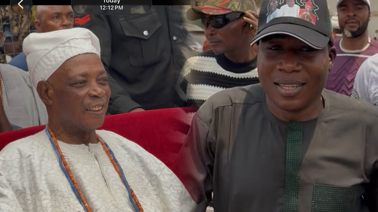 SEE MASSIVE CROWD AS SUNDAY IGBOHO SHOWUP @ OLUBADAN RAMADAN LECTURE AS HE WAS RELEASE BY GOVERNMENT